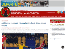Tablet Screenshot of deportedealcorcon.com